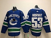 Vancouver Canucks #53 Horvat Blue Adidas Stitched Jersey,baseball caps,new era cap wholesale,wholesale hats